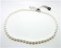 Collana Recarlo Donna in Oro bianco Perla XD 241/BNG - XD 241/BNG